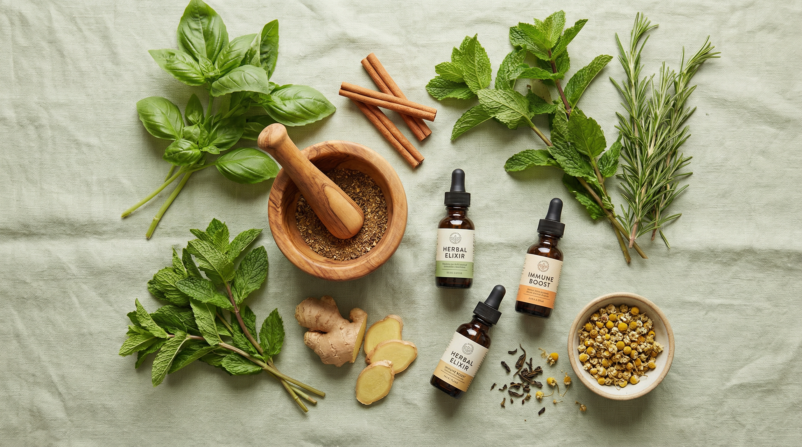 Herbal wellness and natural remedies